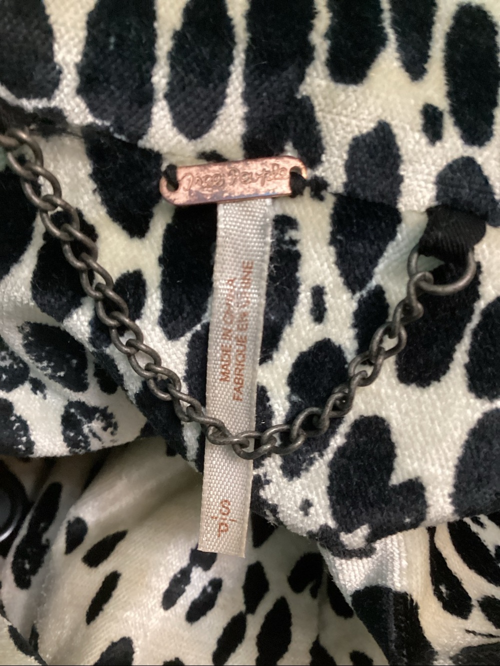 Dalmatian Print Double Breasted Jacket - Picture 7 of 8